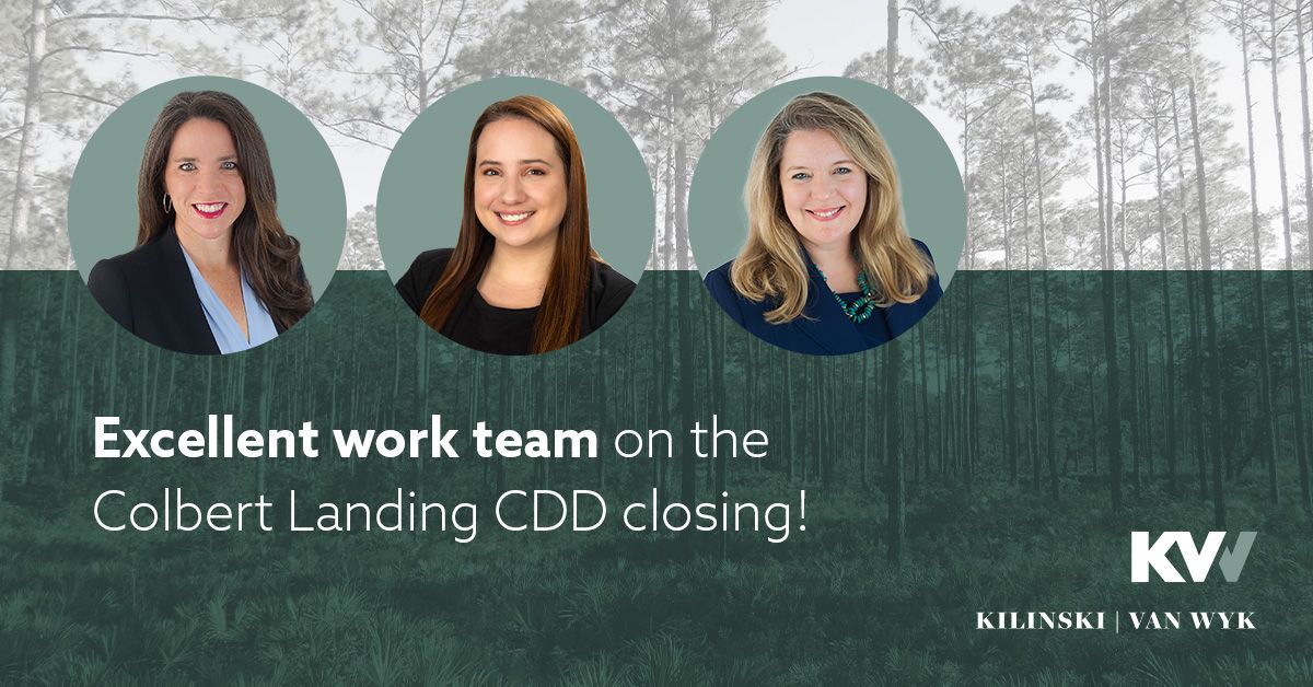 A successful CDD closing for Kilinski | Van Wyk