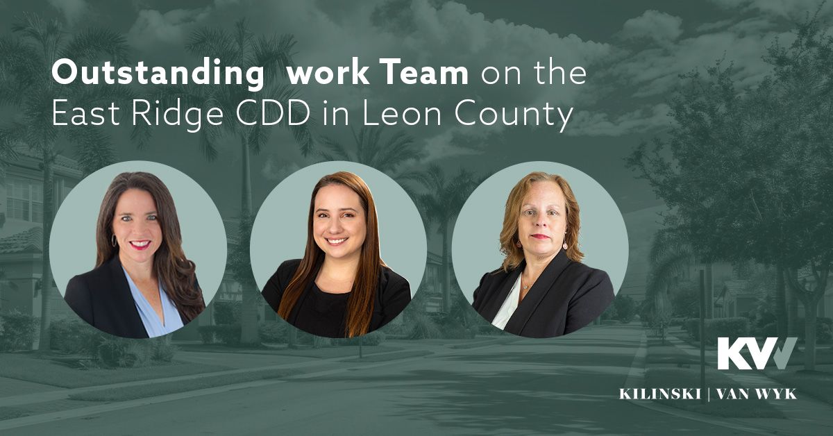 East Ridge CDD Advances in Leon County